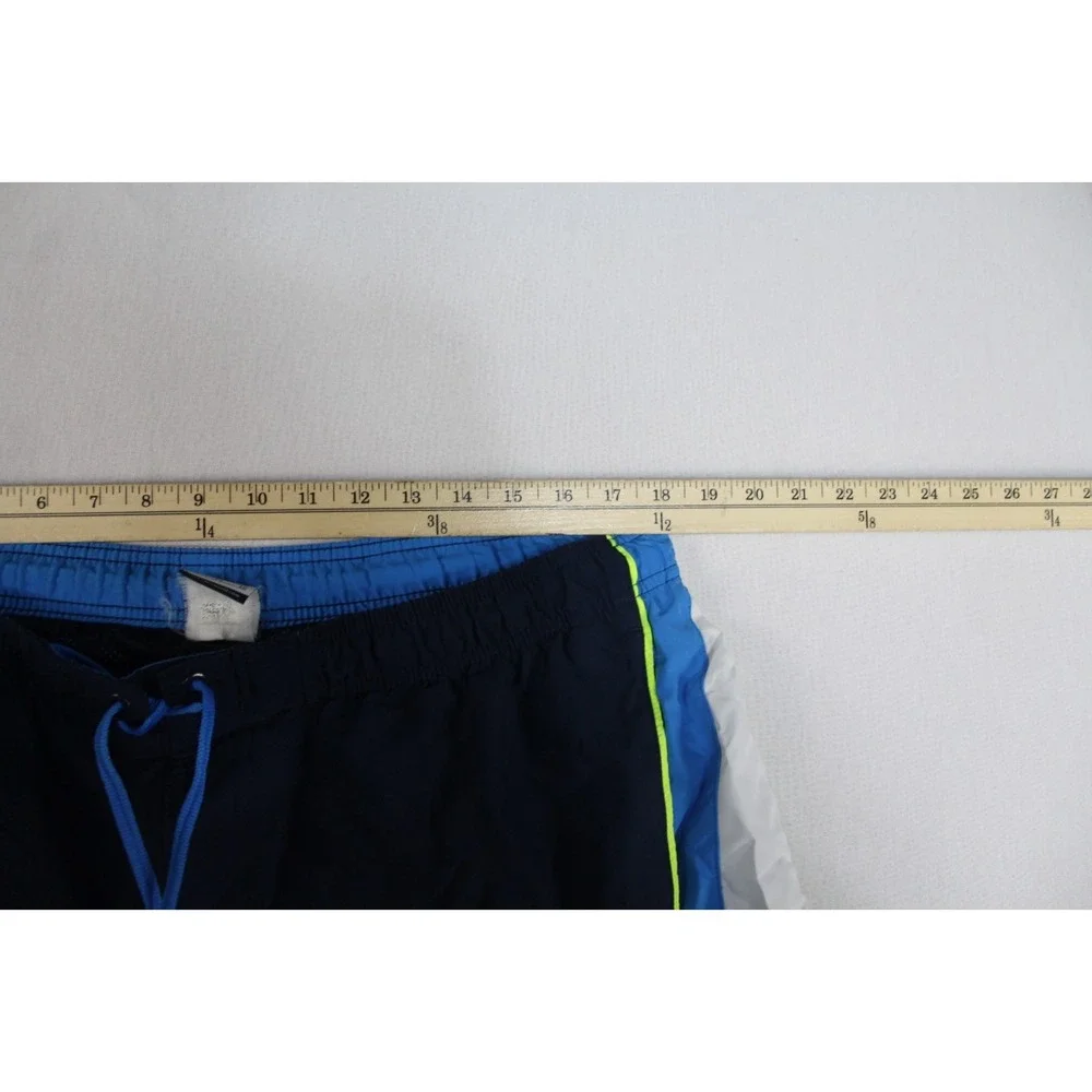 Nike Men Blue Board Shorts Trunk Dri Fit Summer Beach Casual Size XL